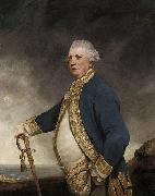 Sir Joshua Reynolds Portrait of Admiral Augustus Keppel oil painting reproduction
